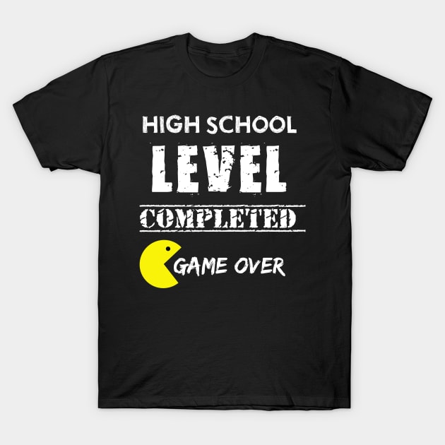 High School Level Completed T-Shirt by hippyhappy